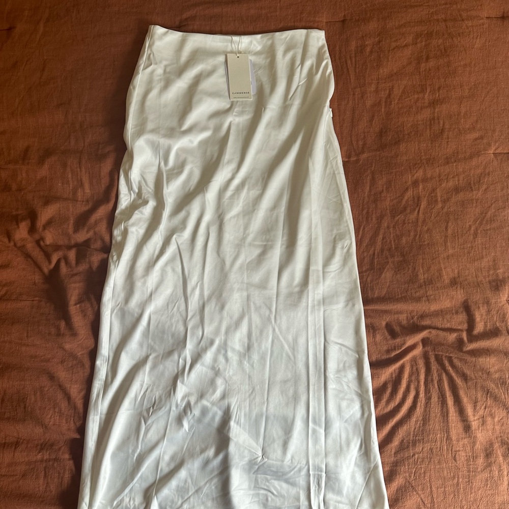 SOLD Silky Maxi Skirt